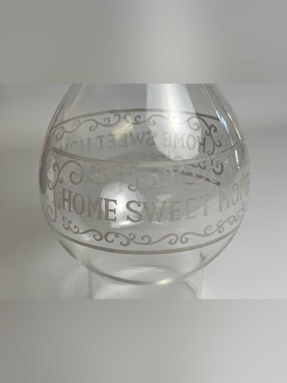 Home Sweet Home Borosilicate Kerosene Oil Lamp Chimney 3” x 8 3/4” - Picture 12 of 12